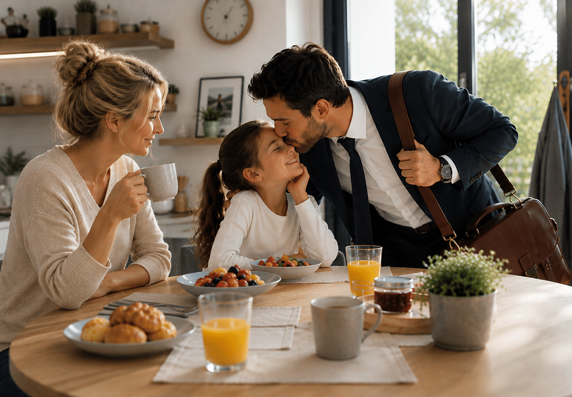 Menschen arbeiten, übernehmen Verantwortung, kümmern sich um ihre Familie und versuchen, sich Schritt für Schritt eine sichere und sorgenfreie Zukunft aufzubauen.